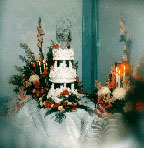 Wedding Cakes at The Wedding Chapel at Lake Chelan